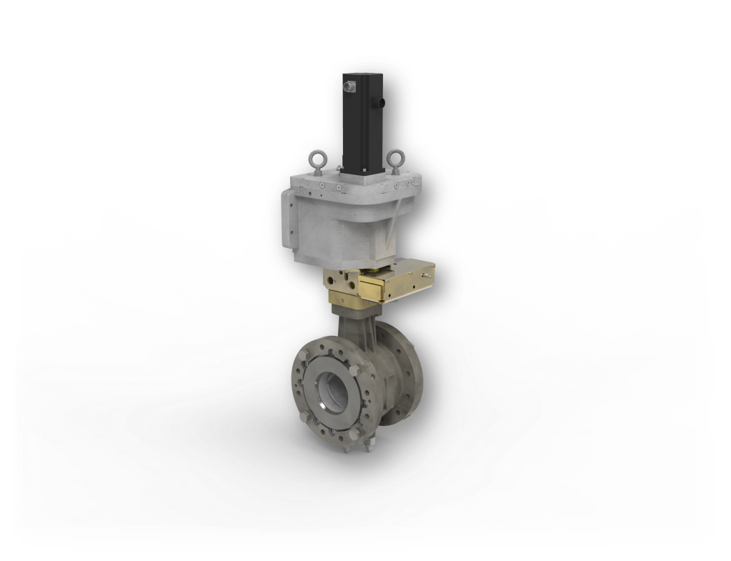 GSxE Valve - Electric Rotary Valve Pressure and Flow Control